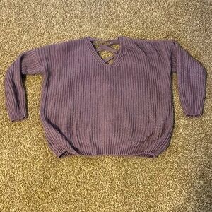 Fashion nova purple sweater